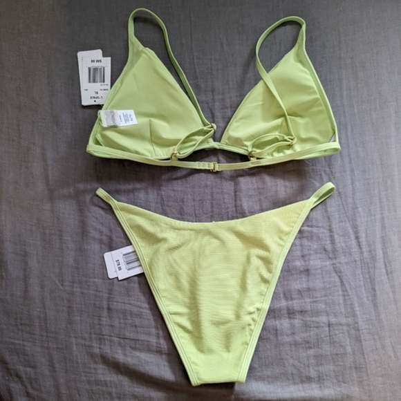 L*Space Millie Jay Bikini Set Mojito Green - Picture 3 of 6